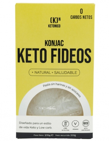 Fideos Keto de Konjac Tipo Noodles de Ketonico - pasta