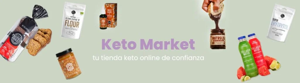 Compra en Keto Market los ingredientes para tus comidas, suplementos y preparaciones cetogénicas.